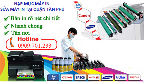 Công ty bơm mực in Quận Tân Phú chất lượng